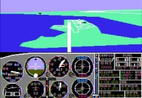 Het vliegveld in zicht in Microsoft Flight Simulator 2.